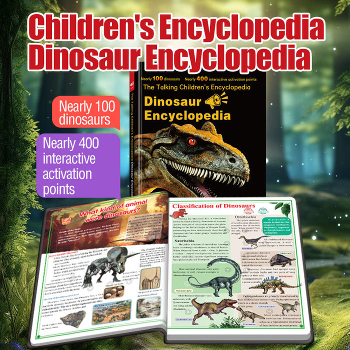 DinoTales interactive dinosaur book: product photo 2