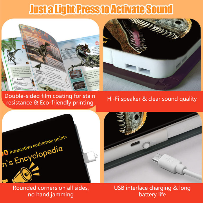 DinoTales interactive dinosaur book: product photo 4