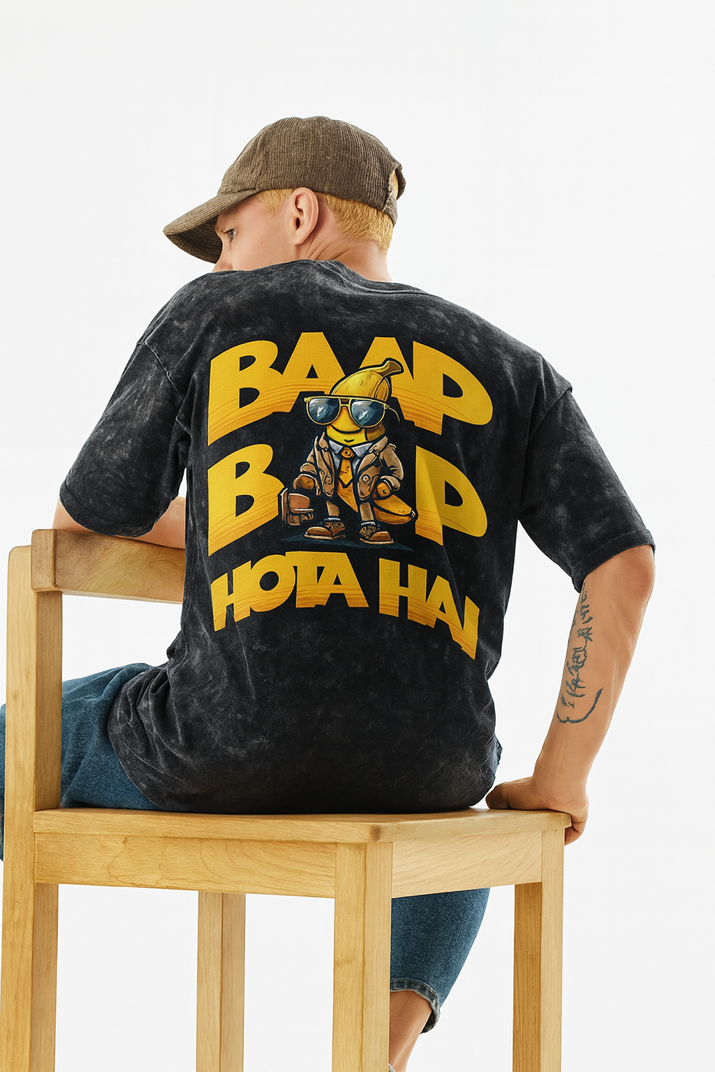 Baap Mode On – Oversized T-Shirt