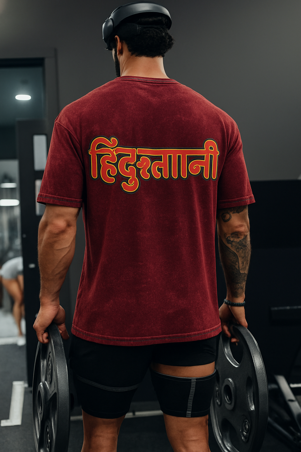 Hindustani Heavyweight Gym Oversize Tshirt