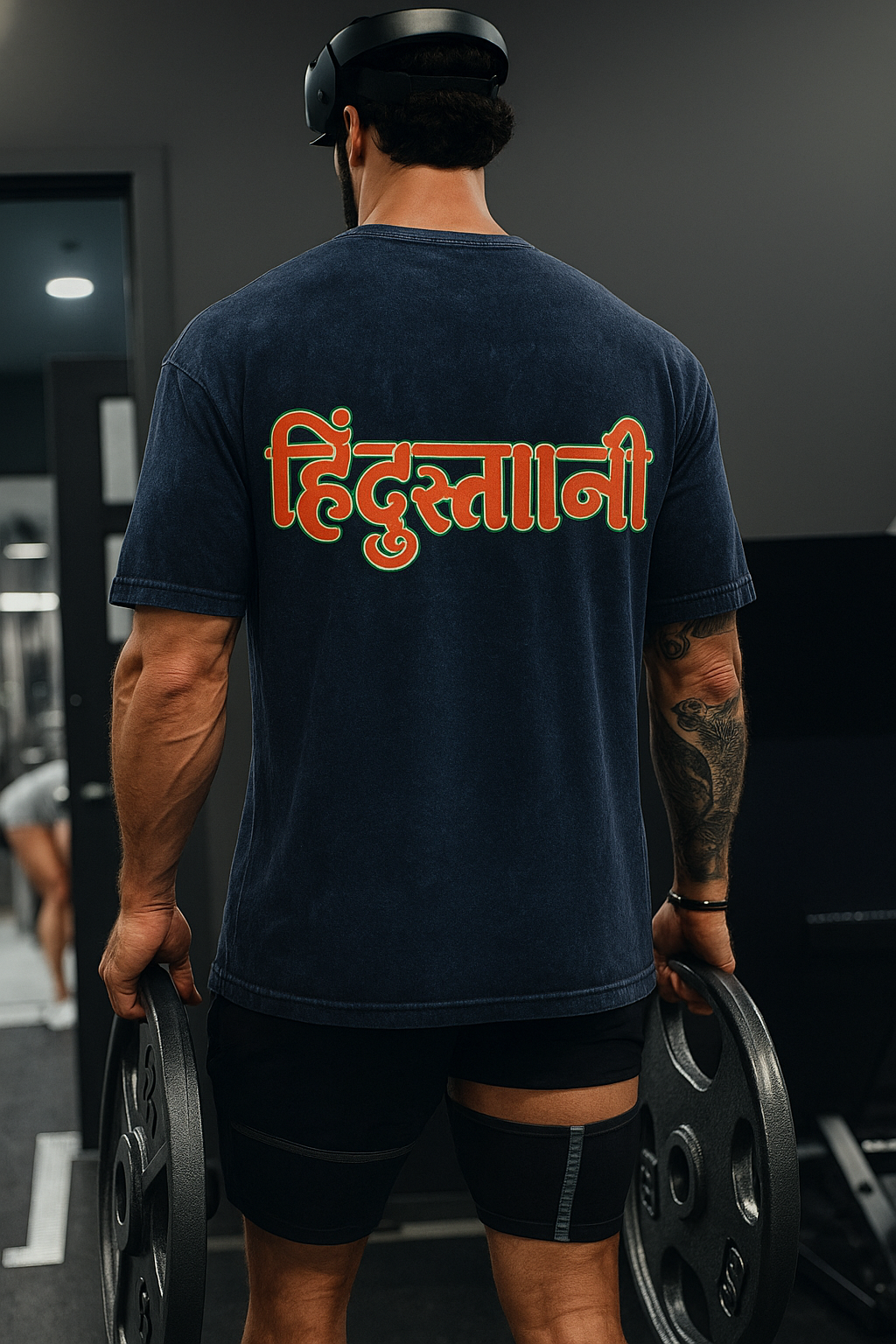 Hindustani Heavyweight Gym Oversize Tshirt