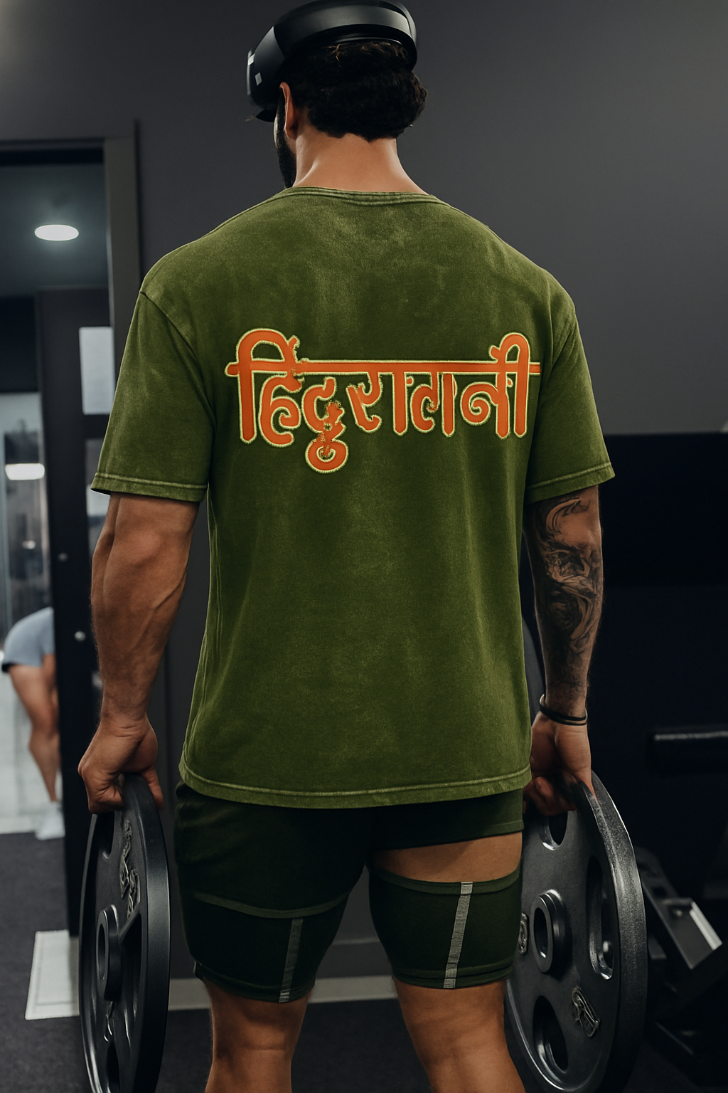 Hindustani Heavyweight Gym Oversize Tshirt