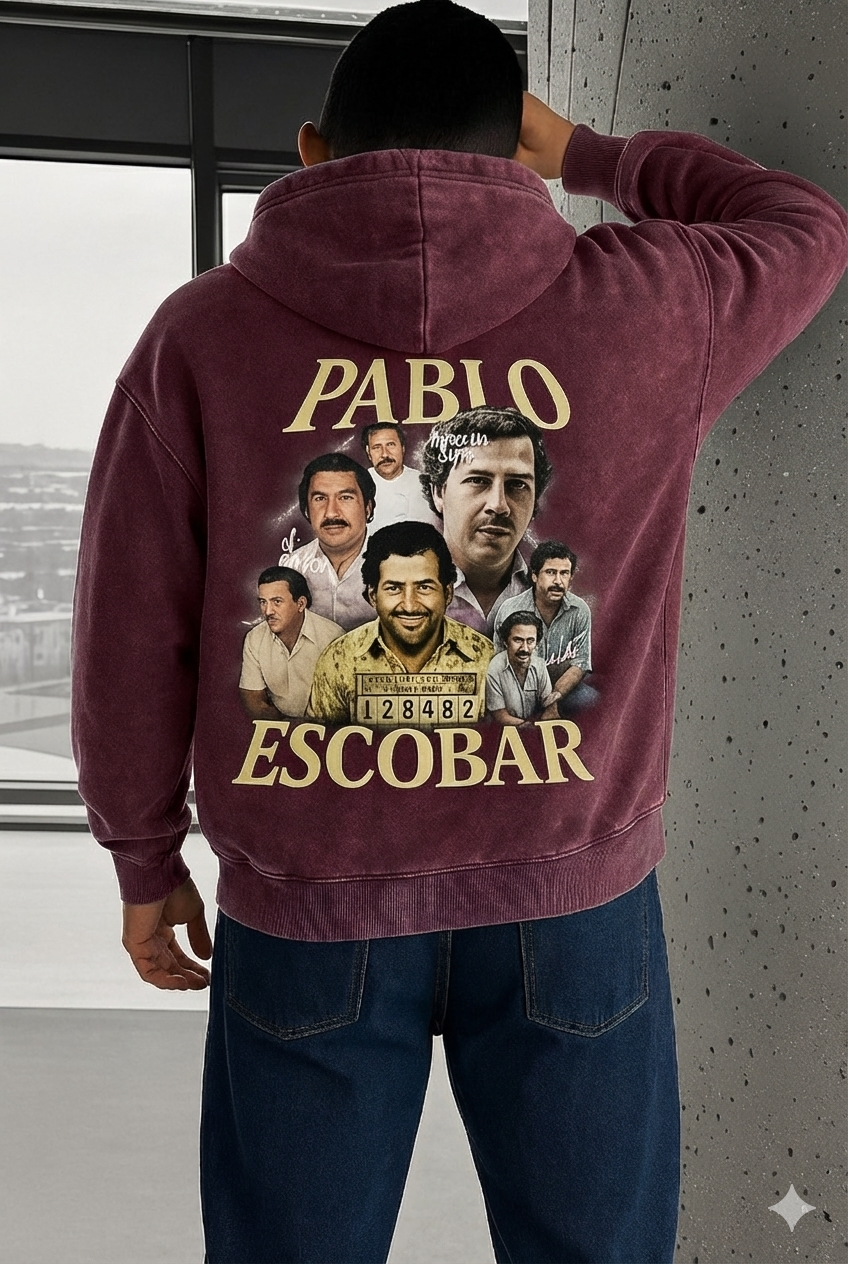 Pablo Inspired Vintage Oversized Hoodie