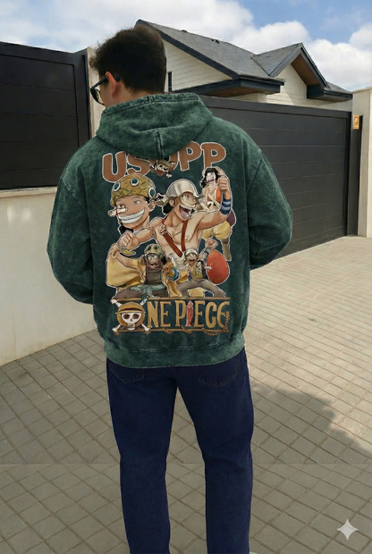 Usopp Crew Heavyweight Hoodie