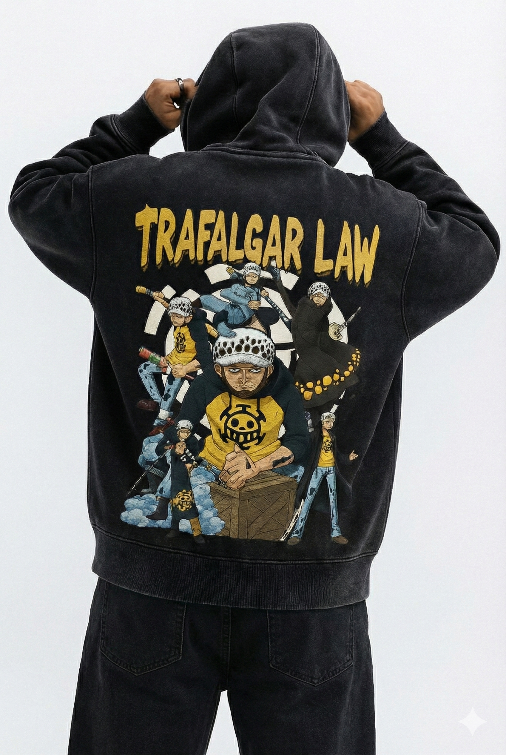 Trafalgar Pirate Crew Premium Oversized Hoodie