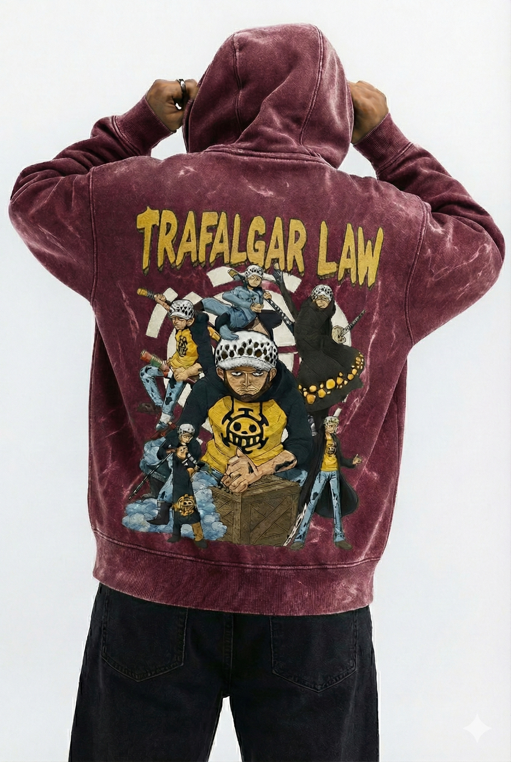Trafalgar Pirate Crew Premium Oversized Hoodie