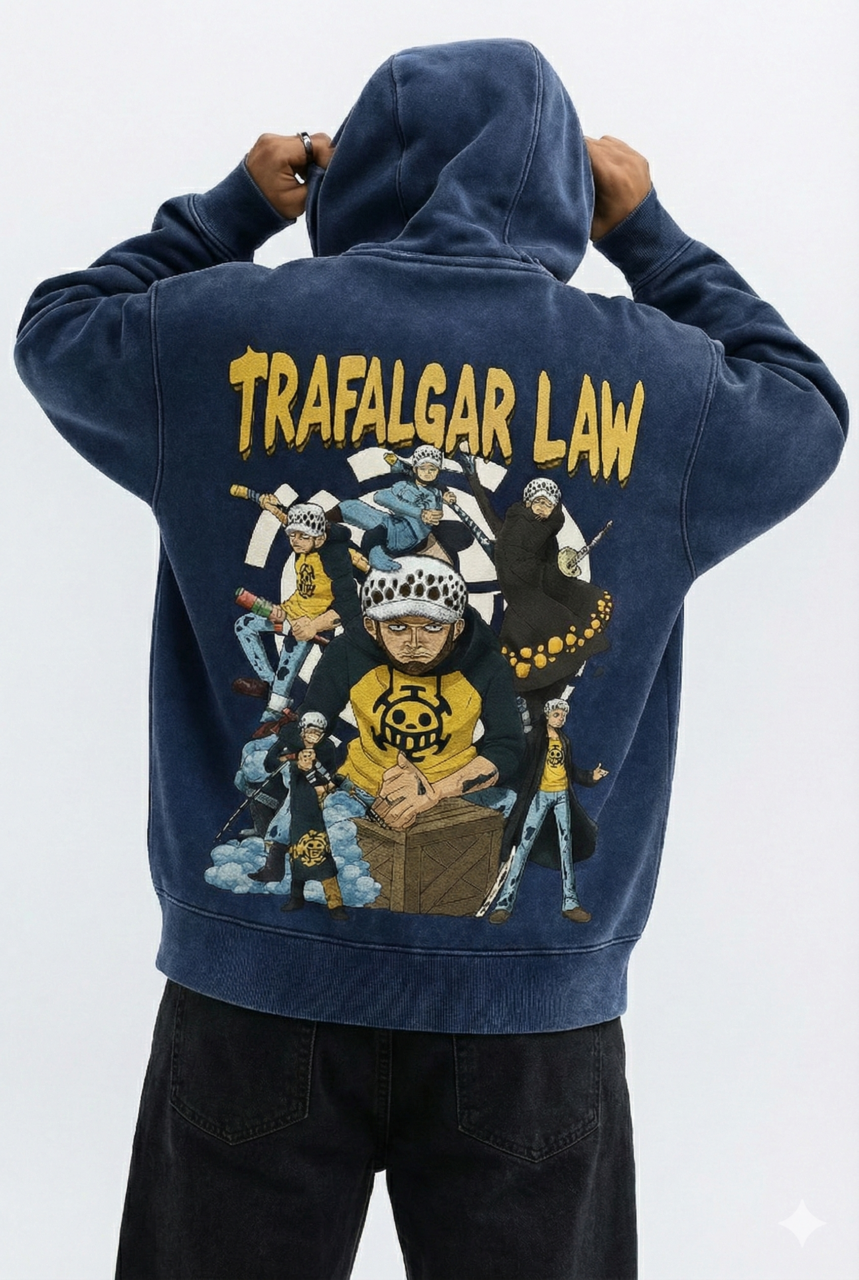Trafalgar Pirate Crew Premium Oversized Hoodie