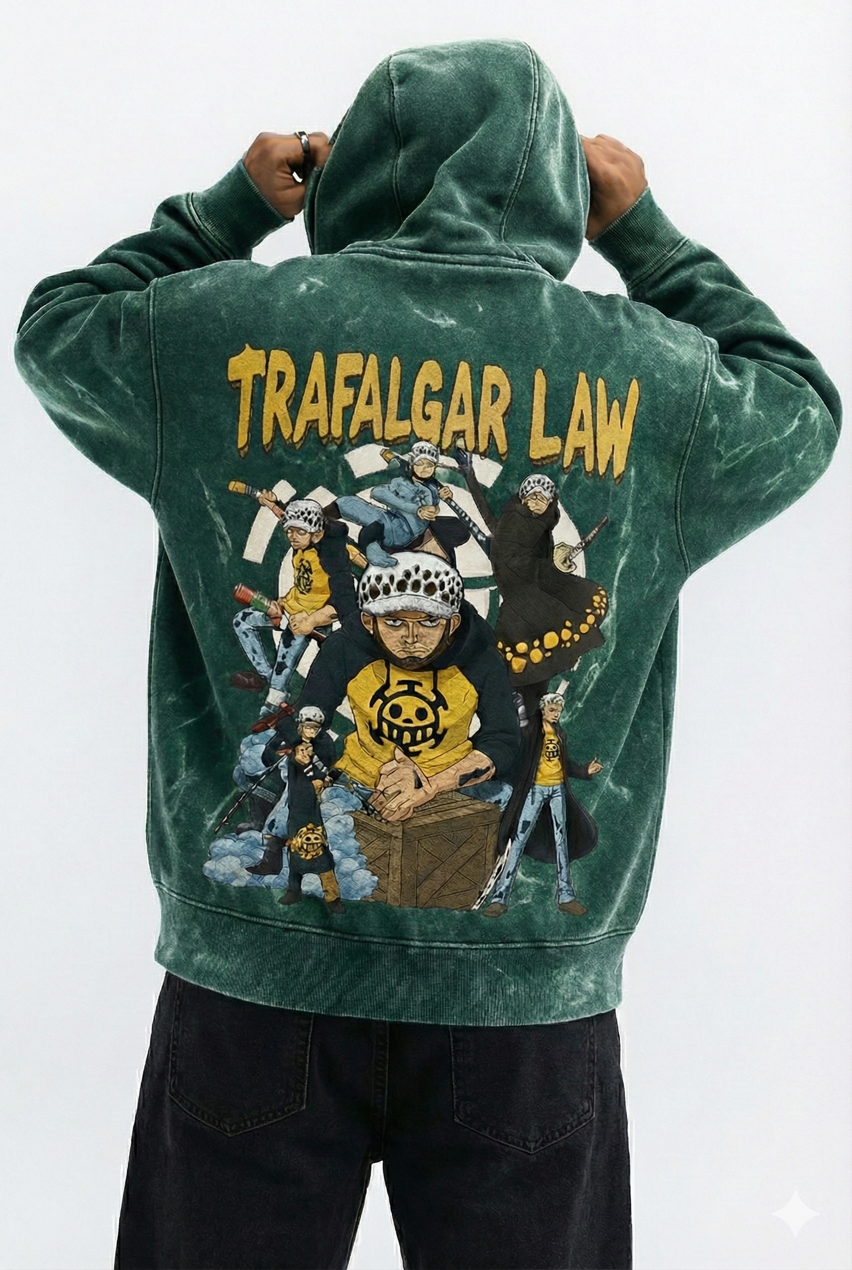 Trafalgar Pirate Crew Premium Oversized Hoodie