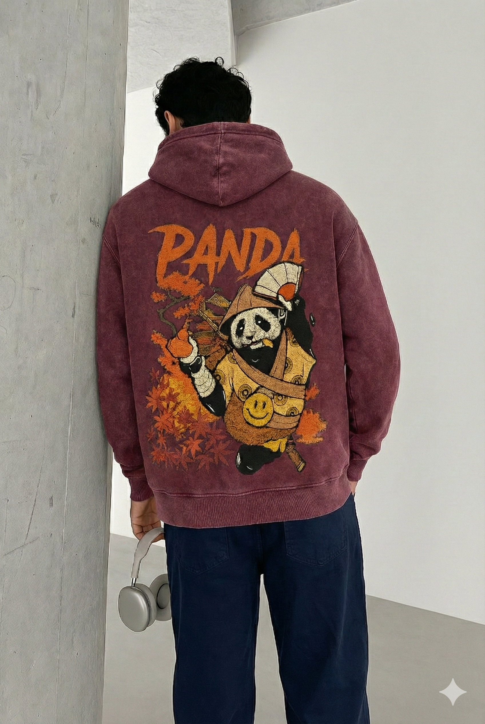 Panda Drift Heavyweight Hoodie