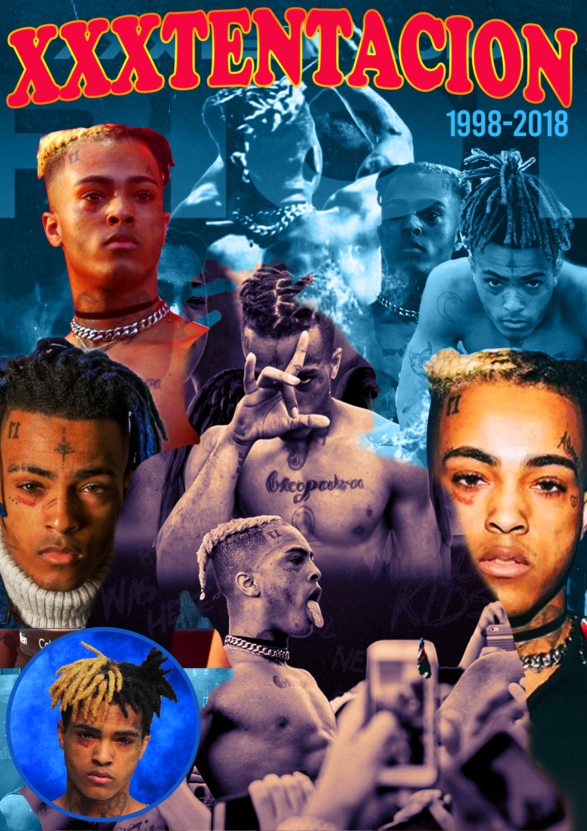 XXXTentacion Iconic Moments Oversized