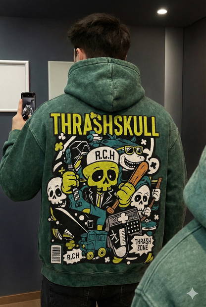 ThrashSkull Comic Edition Street Hoodie