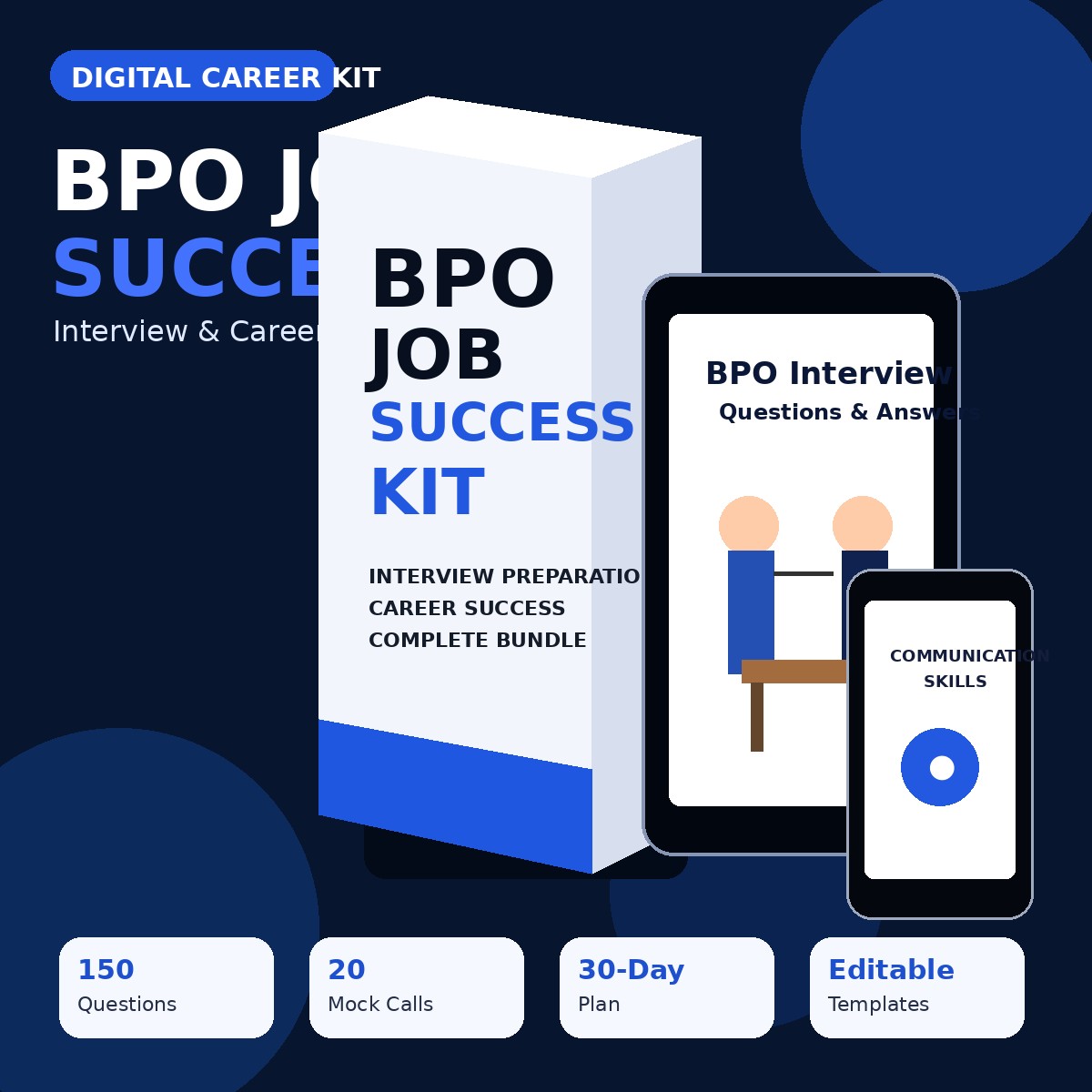 BPO Job Success Kit digital interview and career preparation bundle