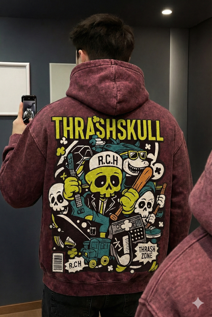 ThrashSkull Comic Edition Street Hoodie