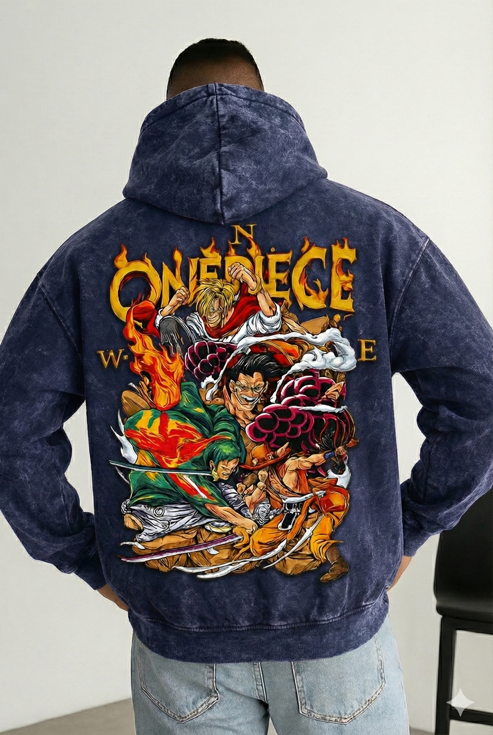 One Piece Limited Edition Oversized Anime Hoodie